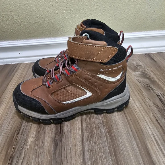 High Sierra Hiking Boots Kids Size 12 - Picture 4 of 7